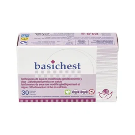 Bioserum Basichest 30Cap Suplemento Soja Fermentada Menopausia 30 Capsulas