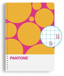 Bloc Escolofi Pantone Moods A4 80H Cuadric.4X4 90G Ideas (Set de 5)