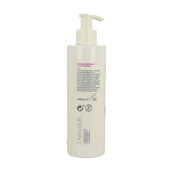 Labnatur Crema corporal con ácido hialurónico reafirmante