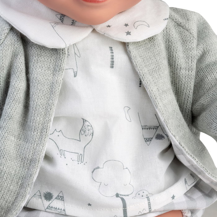 Muñecas Guca Muñeca Zuri con Peso 42 cm 7.88 kg - Idioma Español - +3 años
