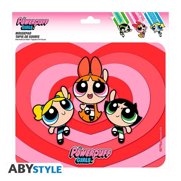 Abystyle Alfombrilla Las Supernenas Petalo Burbuja Escritorio 23.5 x 19.5 cm