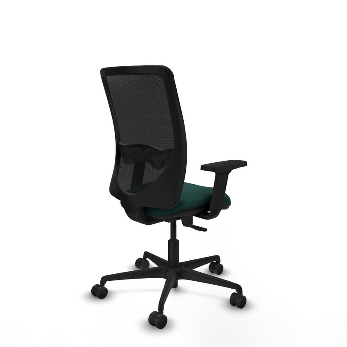 PIQUERAS Y CRESPO Silla de oficina Zulema con mecanismo Sincro, Verde botella y Negro PIQUERAS Y CRESPO Silla de oficina Zulema con mecanismo Sincro, Verde botella y Negro