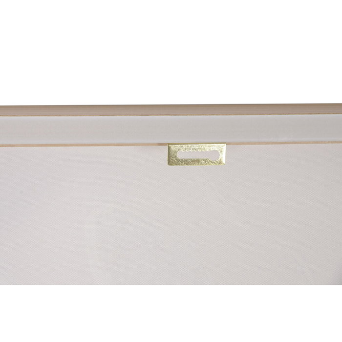DKD Home Decor Set de 2 Cuadros Modernos en Lienzo y PS Beige 62x4,5x92 cm