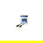 MEDIARANGE MRCS102 Cable USB 2.0 Tipo A a B, Negro, 5 metros, Macho a Macho