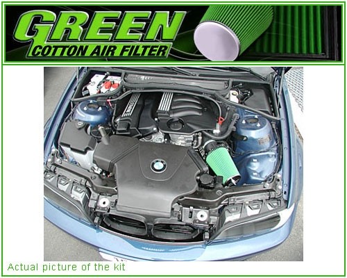 Green Filters Kit Admision Directa P555 P555 - Mejora Flujo Aire Motor, Respuesta Acelerador, Deportivo
