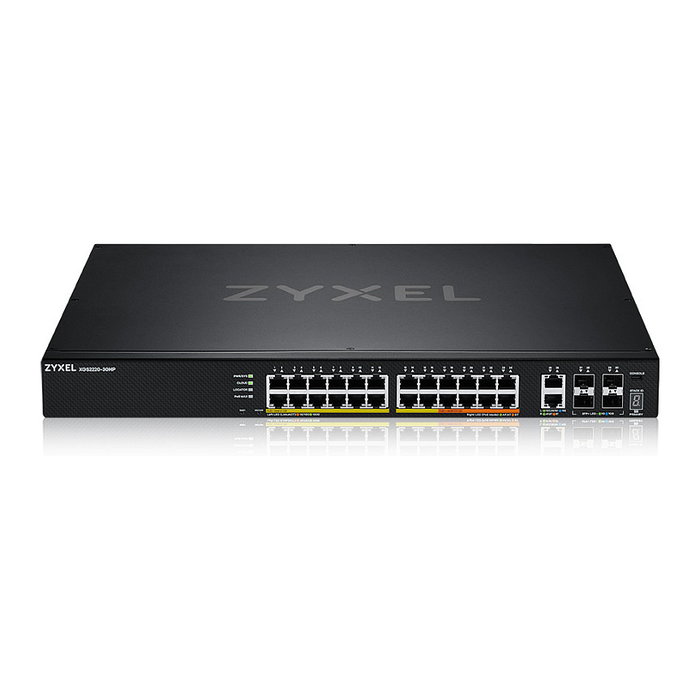Zyxel XGS2220-30HP Switch Gestionado L3 con 24 Puertos PoE de 400 W