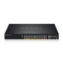Zyxel XGS2220-30HP Switch Gestionado L3 Gigabit Ethernet 24 Puertos 10/100/1000 PoE Presupuesto 400W Negro