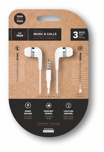 Tech One Tech Eartech TEC1004 Blancos Tech One Tech Eartech TEC1004 Blancos