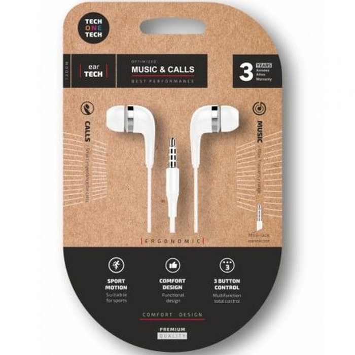 Tech One Tech Eartech TEC1004 Blancos Tech One Tech Eartech TEC1004 Blancos