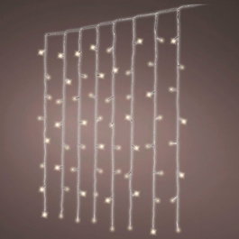 Lumineo Cortina de luces LED multifunción 2 x 2 m, blanco frío
