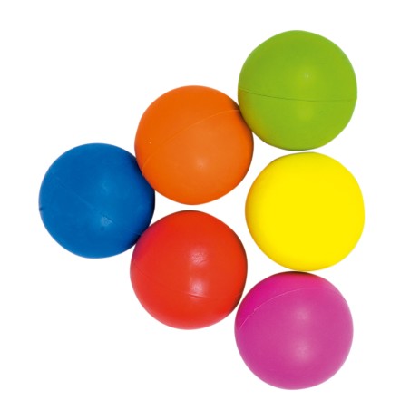 Nayeco Pelota Goma Dura 7,5 cm (Set de 6) Nayeco Pelota Goma Dura 7,5 cm (Set de 6)