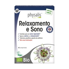 Physalis Relajación y Sueño Bio 45 comprimidos