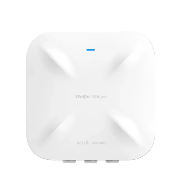 Ruijie Networks Reyee AX6000 Outdoor Omni-Directional Access Point, 5.95 Gbps, SFP, 2.5 Gbit Ruijie Networks Reyee AX6000 Outdoor Omni-Directional Access Point, 5.95 Gbps, SFP, 2.5 Gbit