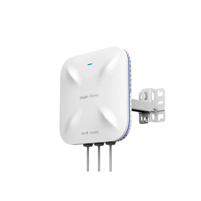 Ruijie Networks Reyee AX6000 Outdoor Omni-Directional Access Point, 5.95 Gbps, SFP, 2.5 Gbit Ruijie Networks Reyee AX6000 Outdoor Omni-Directional Access Point, 5.95 Gbps, SFP, 2.5 Gbit