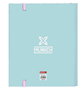 Carpeta de anillas Munich Heaven Azul cielo 27 x 32 x 3.5 cm