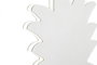 DKD Home Decor Decoracion Pared Tropical Blanco LED PP Piña 1 cm (4 Unidades)