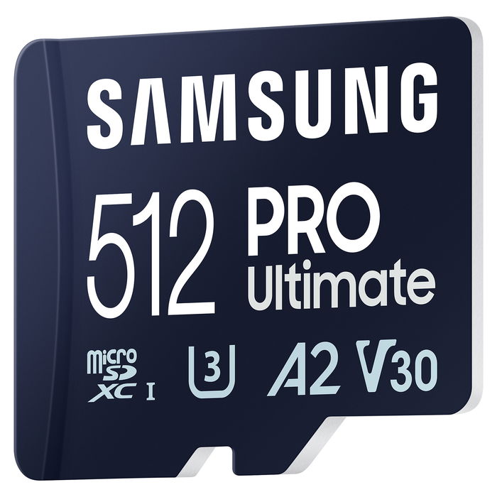 Samsung 512GB PRO Ultimate microSDXC UHS-I Tarjeta de Memoria con Adaptador