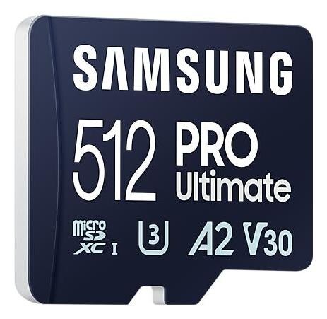 Samsung PRO Ultimate microSDXC 512 GB con adaptador