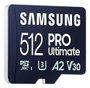 Samsung PRO Ultimate microSDXC 512 GB con adaptador