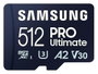 Samsung PRO Ultimate microSDXC 512 GB con adaptador