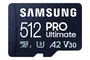 Samsung PRO Ultimate microSDXC 512 GB con adaptador