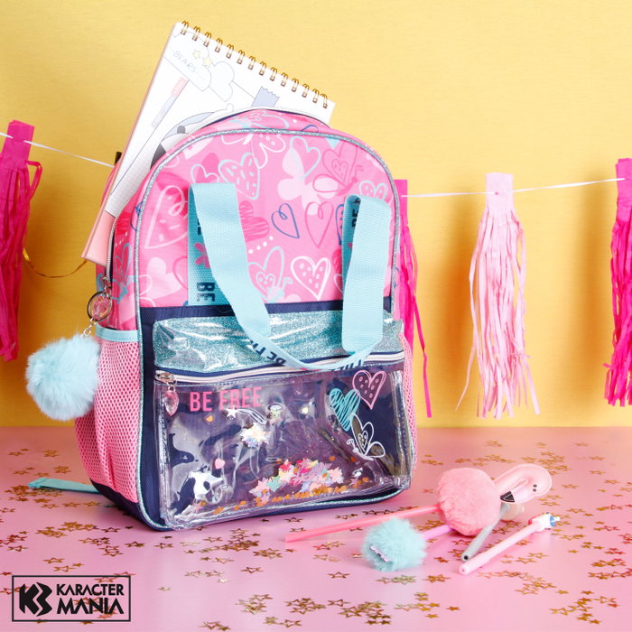 Oh My Pop Mochila Glitter Be Free Rosa Lentejuelas Urbana 19L 43x31x14.5cm Oh My Pop Mochila Glitter Be Free Rosa Lentejuelas Urbana 19L 43x31x14.5cm