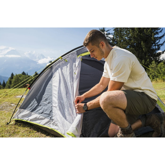 Coleman Darwin 3 Plus Tienda de Cúpula para 3 Personas, Verde/Gris Coleman Darwin 3 Plus Tienda de Cúpula para 3 Personas, Verde/Gris