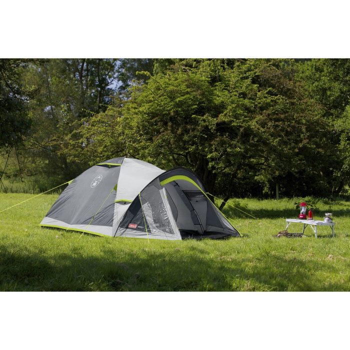 Coleman Darwin 3 Plus Tienda de Cúpula para 3 Personas, Verde/Gris Coleman Darwin 3 Plus Tienda de Cúpula para 3 Personas, Verde/Gris