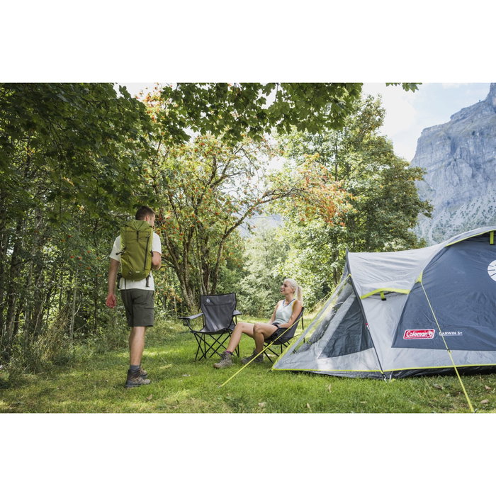 Coleman Darwin 3 Plus Tienda de Cúpula para 3 Personas, Verde/Gris Coleman Darwin 3 Plus Tienda de Cúpula para 3 Personas, Verde/Gris