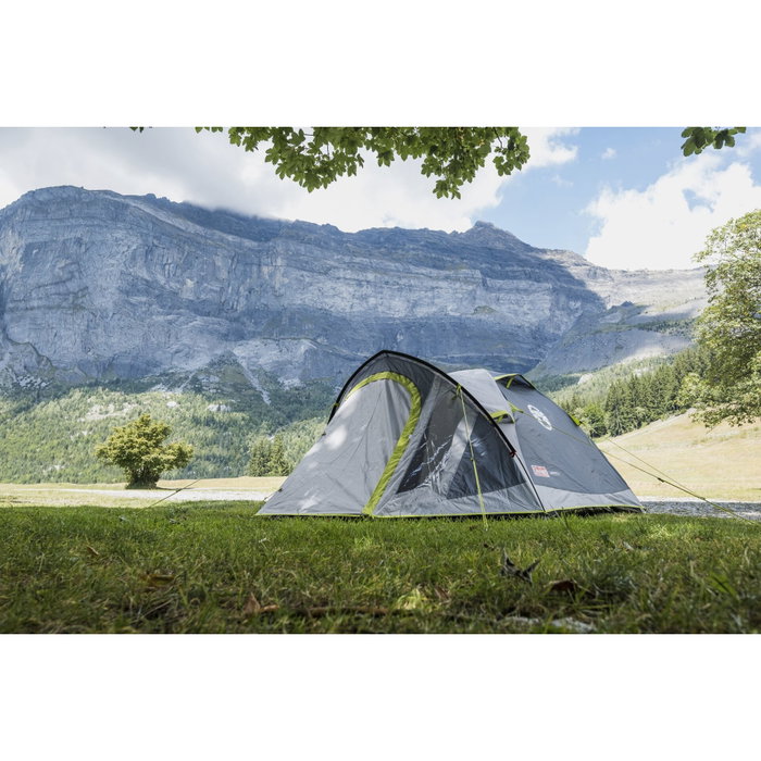 Coleman Darwin 3 Plus Tienda de Cúpula para 3 Personas, Verde/Gris Coleman Darwin 3 Plus Tienda de Cúpula para 3 Personas, Verde/Gris