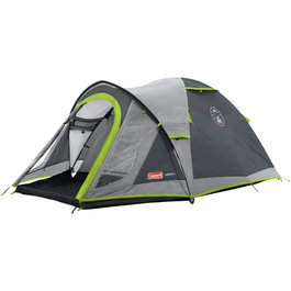 Coleman Darwin 3 Plus Tienda de Cúpula para 3 Personas, Verde/Gris