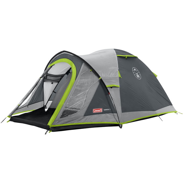 Coleman Darwin 3 Plus Tienda de Cúpula para 3 Personas, Verde/Gris Coleman Darwin 3 Plus Tienda de Cúpula para 3 Personas, Verde/Gris
