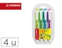 Stabilo swing cool Estuche de 4 Subrayadores Surtidos