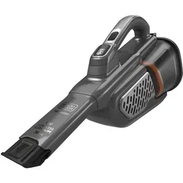 Black + Decker Aspirador de mano BHHV520JF-QW Dustbuster Lithium 18V 2 velocidades Autonomía 40min Titanio plateado negro