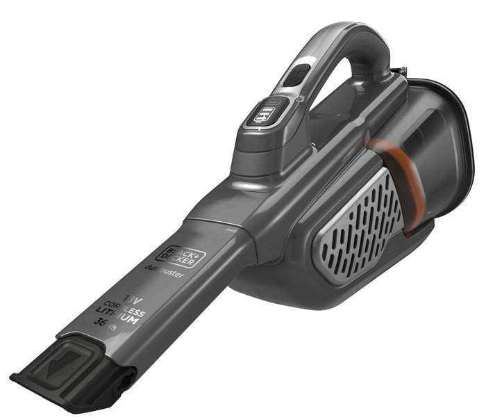 Black + Decker BHHV520JF Dustbuster 18V Titanio plateado negro