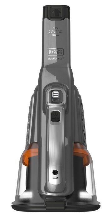 Black + Decker BHHV520JF Dustbuster 18V Titanio plateado negro