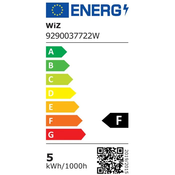 WIZ Foco LED Inteligente GU10 50W Luz Blanca y de Color WiFi Control por App, Ref: WIZ8720169076747