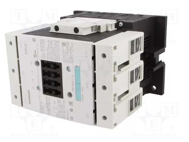 SIEMENS 3RT1054-1AF36 Contactor de 3 polos S6 110V AC