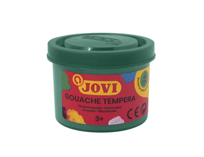 Jovi Témpera Escolar Estuche 5 Botes Verde de 35ml