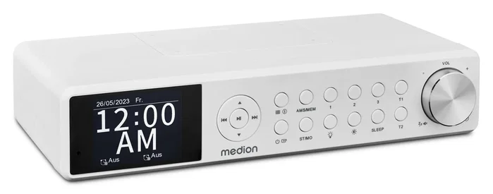 Medion Radio de Cocina MED4061275218107 DAB+ 2x3W RMS Blanco