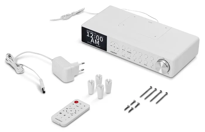 Medion Radio de Cocina MED4061275218107 DAB+ 2x3W RMS Blanco