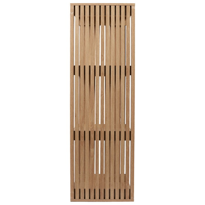 Home Deco Factory Estantería Klaus 3 Compartimentos, Madera Aglomerado y MDF, 38.5x32x99 cm, Soporta 15 kg