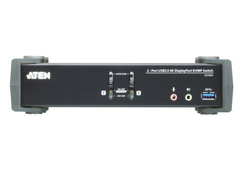 ATEN CS1922ATC Switch KVM de 2 puertos USB 3.0 DisplayPort 4K