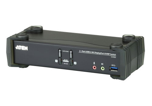 ATEN CS1922ATC Switch KVM de 2 puertos USB 3.0 DisplayPort 4K