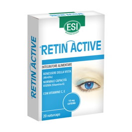 Esi RETIN ACTIVE 20 cápsulas Suplemento para la vista y capacidad visual