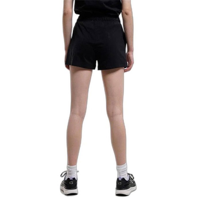 Pantalones Cortos Deportivos para Mujer Champion Negro L