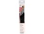 Innspiro Set de 5 pinceles cerda redondos mango corto nº 2, 4, 6, 8, 10