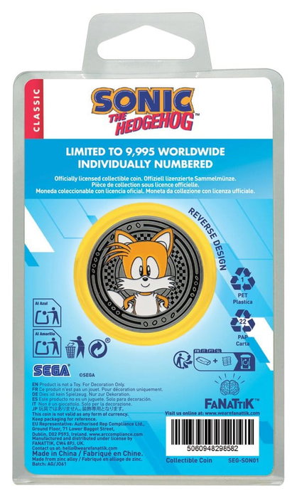 Sonic - The Hedgehog Moneda Sonic & Tails
