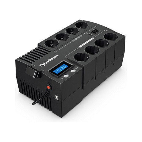CyberPower BR1000ELCD Serie BRICs LCD 1000VA 600W Negro CyberPower BR1000ELCD Serie BRICs LCD 1000VA 600W Negro