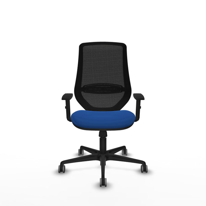 PIQUERAS Y CRESPO Silla de oficina Mardos Azul y Negro